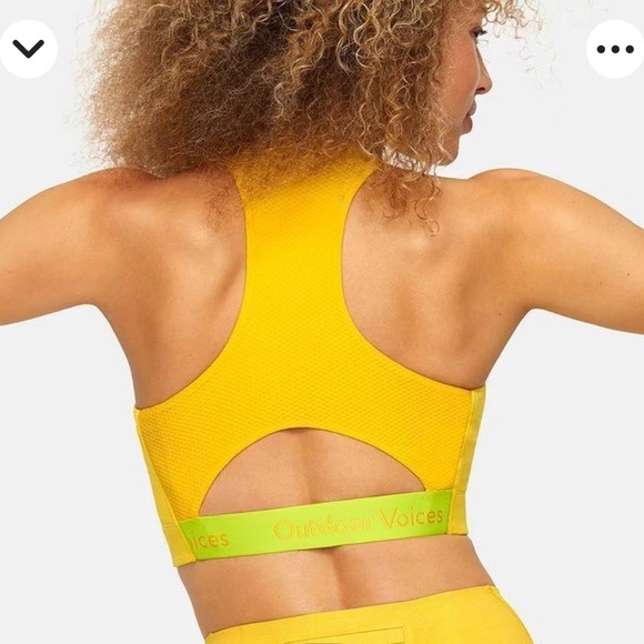 (M) Outdoor Voices Doing Things Sports Bra Medium Support - Picture 2 of 5